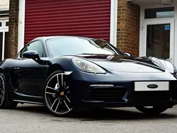 Blue Used 2018 Porsche 718 Cayman Coupe | £29,990 (Expensive)