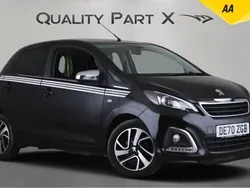 Black Used 2020 Peugeot 108 Collection Hatchback | £6,580 (Good price)