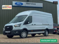 White Used 2023 Ford Transit Trend Van | £20,449 (Expensive)