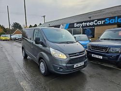 Grey Used 2017 Ford Transit Custom Trend | £7,995 (Expensive)