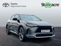 Black Used 2025 Toyota bZ4X SUV | £31,950 (Expensive)