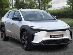 Silver Used 2024 Toyota bZ4X PURE SUV | £24,350