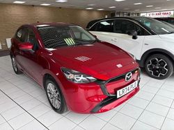 Red Used 2024 Mazda 2 Exclusive-Line Hatchback | £15,695 (Fair price)