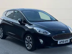 Shadow black (premium colour) Used 2018 Ford Fiesta Zetec Hatchback | £8,857 (Fair price)