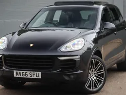 Black Used 2016 Porsche Cayenne Platinum Edition SUV | £18,899 (Fair price)