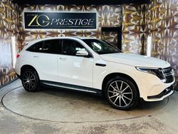 White Used 2022 Mercedes EQC400 AMG line SUV | £21,495 (Super price)