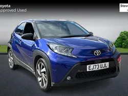 Blue Used 2023 Toyota Aygo Hatchback | £15,569 (Fair price)