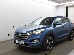 Blue Used 2016 Hyundai Tucson Premium SUV | £10,995 (Fair price)
