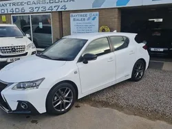 White Used 2017 Lexus CT200h Sport Line Hatchback | £14,995 (Fair price)