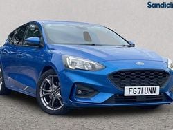 Blue Used 2021 Ford Focus ST-Line Hatchback | £13,247 (Good price)