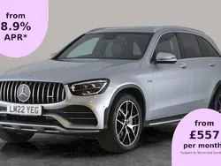 Silver Used 2022 Mercedes GLC43 AMG Premium Estate | £33,205 (Fair price)