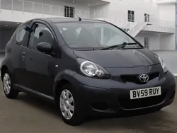 Grey Used 2009 Toyota Aygo Hatchback | £4,995 (Fair price)