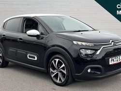 Black Used 2022 Citroën C3 PureTech Hatchback | £10,483 (Fair price)