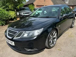 Black Used 2008 Saab 9-3 Vector Sedan | £1,995 (Expensive)