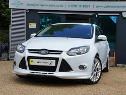 White Used 2014 Ford Focus Zetec Hatchback | £4,995 (Fair price)