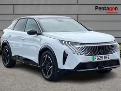 White Used 2025 Peugeot e-3008 GTi SUV | £30,950