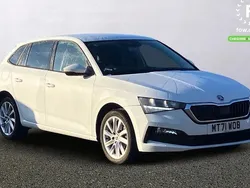 White Used 2022 Skoda Scala SE L Hatchback | £13,599 (Fair price)