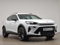 Metallic glacial white New 2025 Cupra Formentor SUV | £34,998 (A bit pricey)