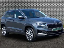 Graphite grey metallic Used 2024 Skoda Karoq SE L SUV | £25,798 (Fair price)