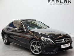 Black Used 2018 Mercedes C250 AMG Line Premium Plus Sedan | £16,450 (Good price)