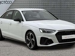 White Used 2024 Audi A4 Black Edition Sedan | £27,555 (Fair price)