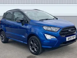 Blue Used 2019 Ford Ecosport ST-Line SUV | £11,905 (Fair price)