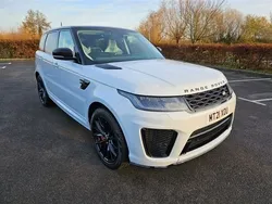 White Used 2021 Land Rover Range Rover Sport SVR SUV | £57,594 (Expensive)
