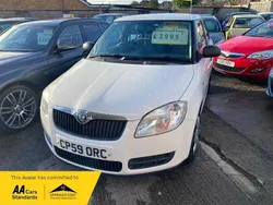 White Used 2009 Skoda Fabia Hatchback | £2,495 (Fair price)