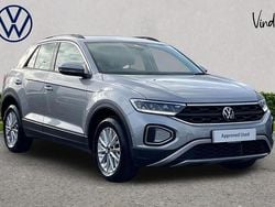 Silver Used 2023 VW T-Roc Life SUV | £17,859 (Fair price)