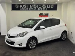 White Used 2013 Toyota Yaris SR Hatchback | £4,795 (Good price)