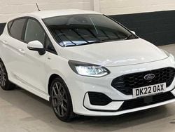 White Used 2022 Ford Fiesta ST-Line Hatchback | £13,695 (Fair price)