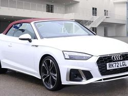 White Used 2022 Audi A5 Cabriolet Sport Cabriolet | £35,990 (A bit pricey)