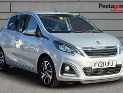 Silver Used 2021 Peugeot 108 Collection Hatchback | £8,630 (Fair price)