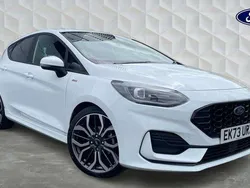 White Used 2023 Ford Fiesta ST-Line X Hatchback | £16,645 (Fair price)
