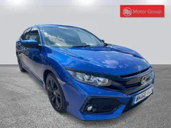 Blue Used 2018 Honda Civic SR Hatchback | £10,900 (Fair price)