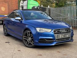 Blue Used 2015 Audi S3 Design Sedan | £16,995 (A bit pricey)