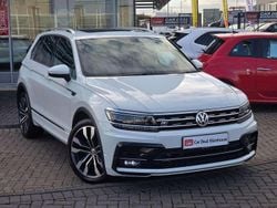 White Used 2019 VW Tiguan R-line SUV | £19,499 (Good price)