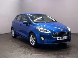 Blue Used 2019 Ford Fiesta Zetec Hatchback | £9,199 (Fair price)