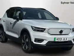 Glacier silver Used 2021 Volvo XC40 R-Design SUV | £24,750 (Fair price)
