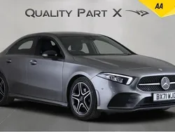 Grey Used 2021 Mercedes A200 Executive Sedan | £17,075 (Fair price)