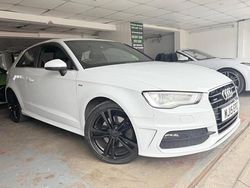 White Used 2015 Audi A3 S-Line Hatchback | £9,890 (Fair price)
