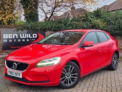 Red Used 2017 Volvo V40 Momentum Hatchback | £8,490 (Fair price)