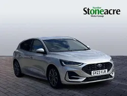 Silver Used 2023 Ford Focus ST-Line Hatchback | £16,495 (A bit pricey)