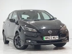 Black Used 2023 Nissan Leaf Acenta Hatchback | £11,498 (Fair price)