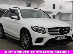 White Used 2017 Mercedes GLC220 AMG line Estate | £17,495 (Fair price)