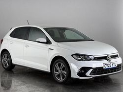 White Used 2023 VW Polo R-line Hatchback | £17,550 (Fair price)
