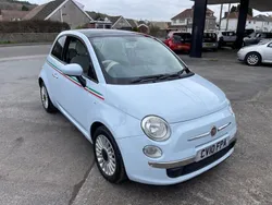 Blue Used 2010 Fiat 500 Lounge Hatchback | £3,995 (Fair price)