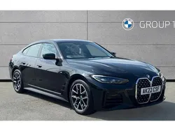 Black sapphire metallic paint Used 2022 BMW 420 M Sport Coupe | £26,980 (Good price)