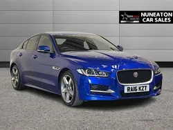 Blue Used 2016 Jaguar XE R-Sport Sedan | £8,250 (Good price)