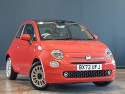 Orange Used 2022 Fiat 500 Dolcevita Hatchback | £12,498 (A bit pricey)